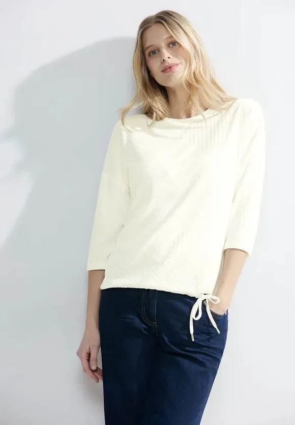 321013- Vanilla White Top - Cecil