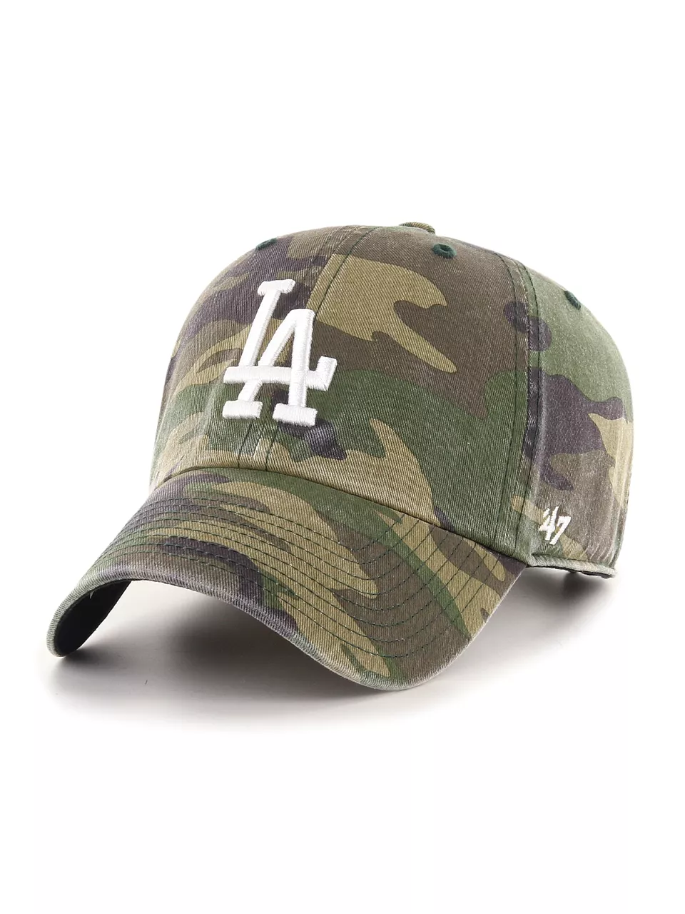 '47 BRAND Camo Los Angeles Dodgers Clean Up Cap