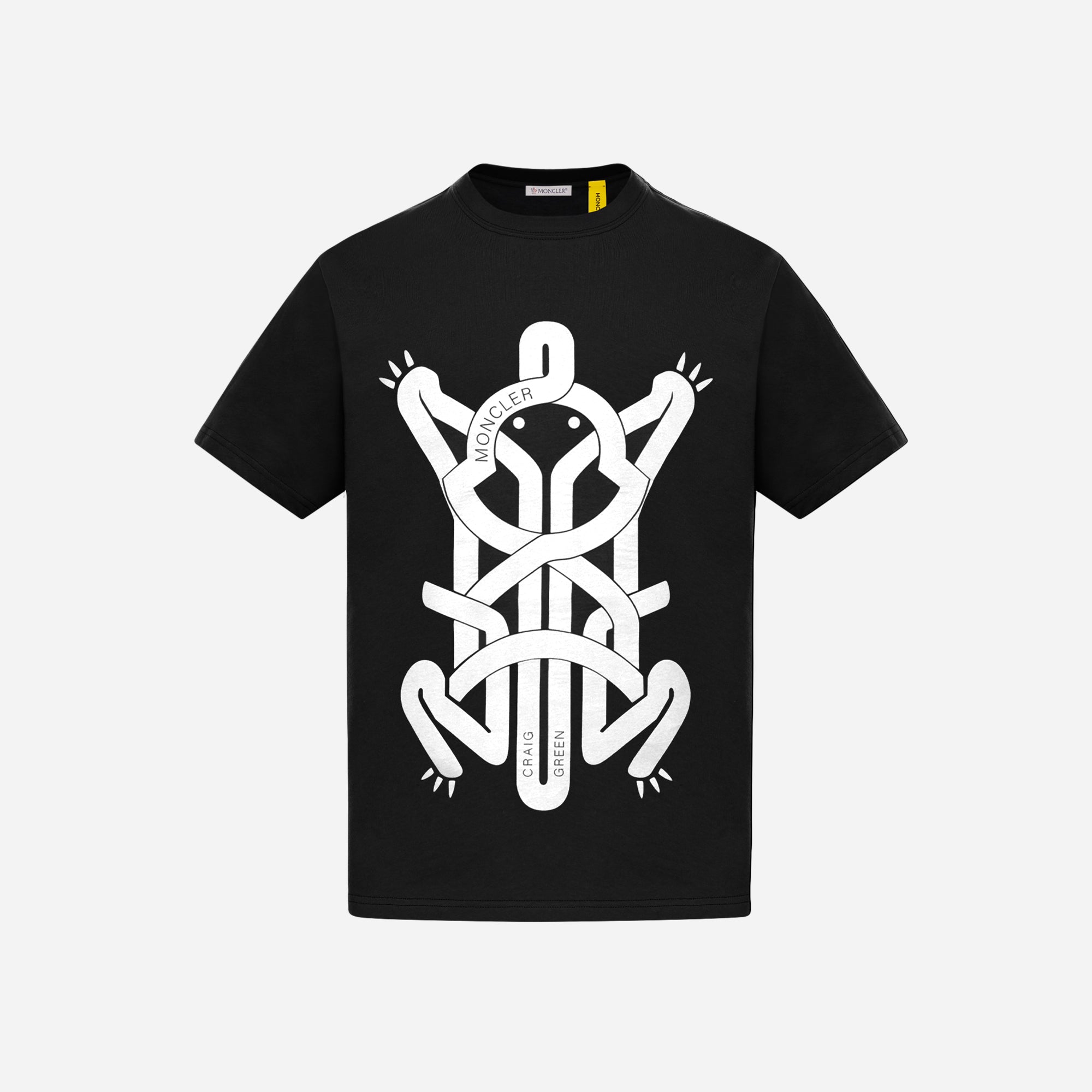 5 Moncler Craig Green Maglia Graphic Tee - Black