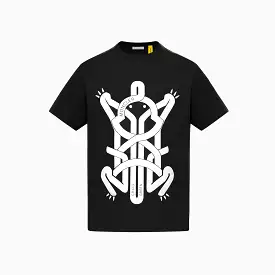 5 Moncler Craig Green Maglia Graphic Tee - Black