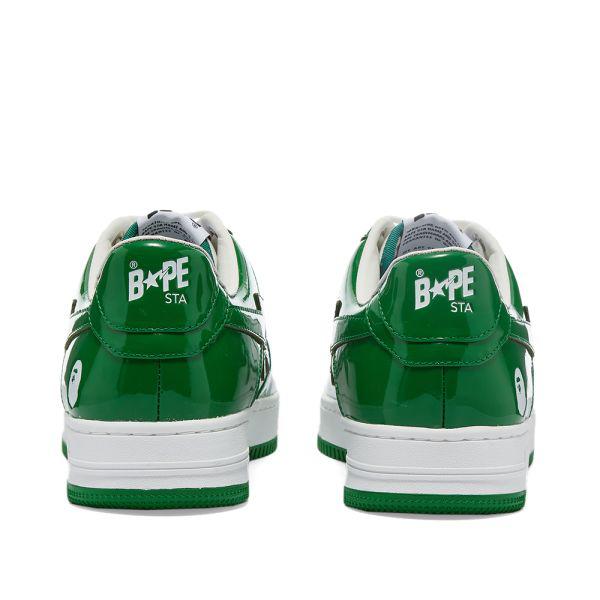 A Bathing Ape Bapesta Low 'Green'