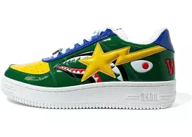 A Bathing Ape Bapesta Low M2 'Shark Face ‑ Green'