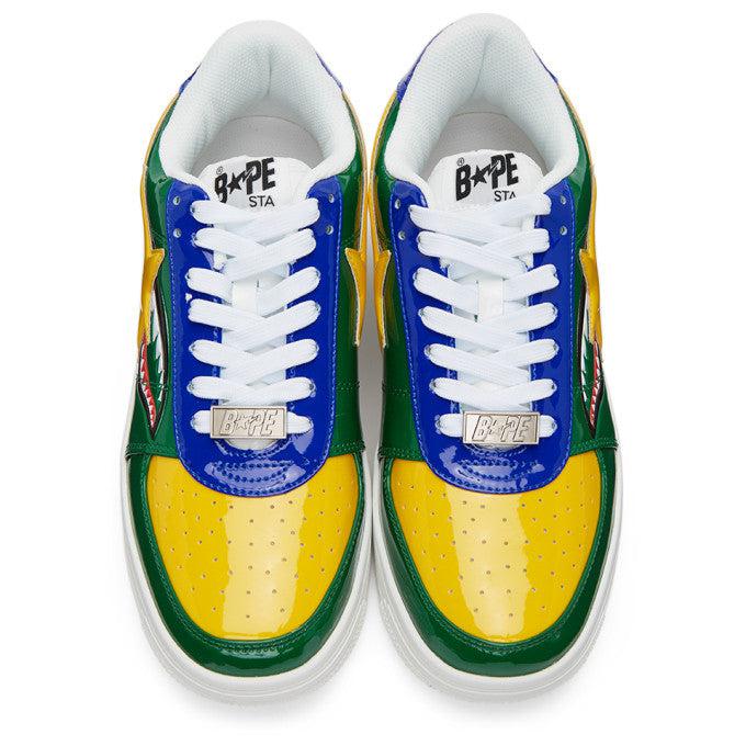 A Bathing Ape Bapesta Low M2 'Shark Face ‑ Green'