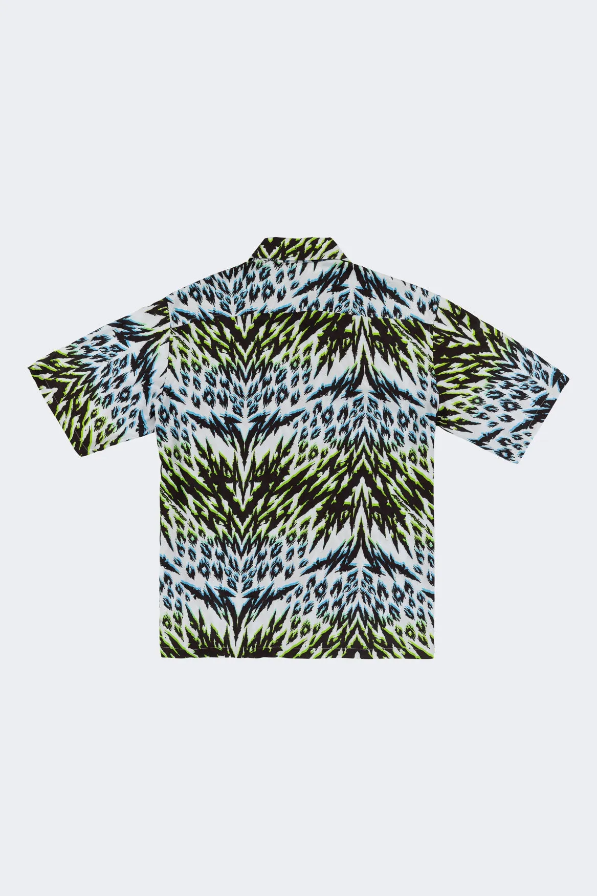 Animal Hawaiian Shirt Blue/Green