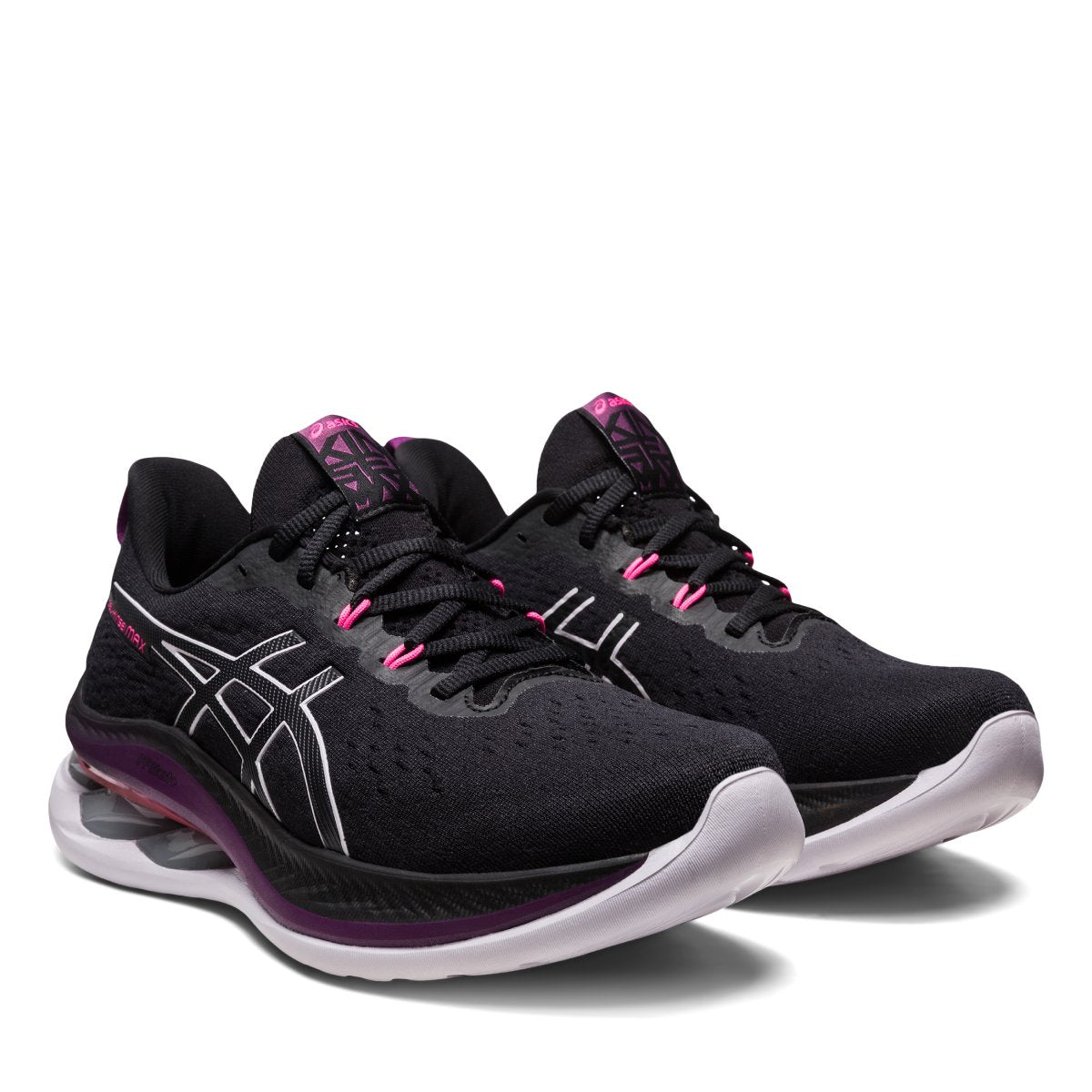 Asics Gel Kinsei Max Women Black Lilac Hint   