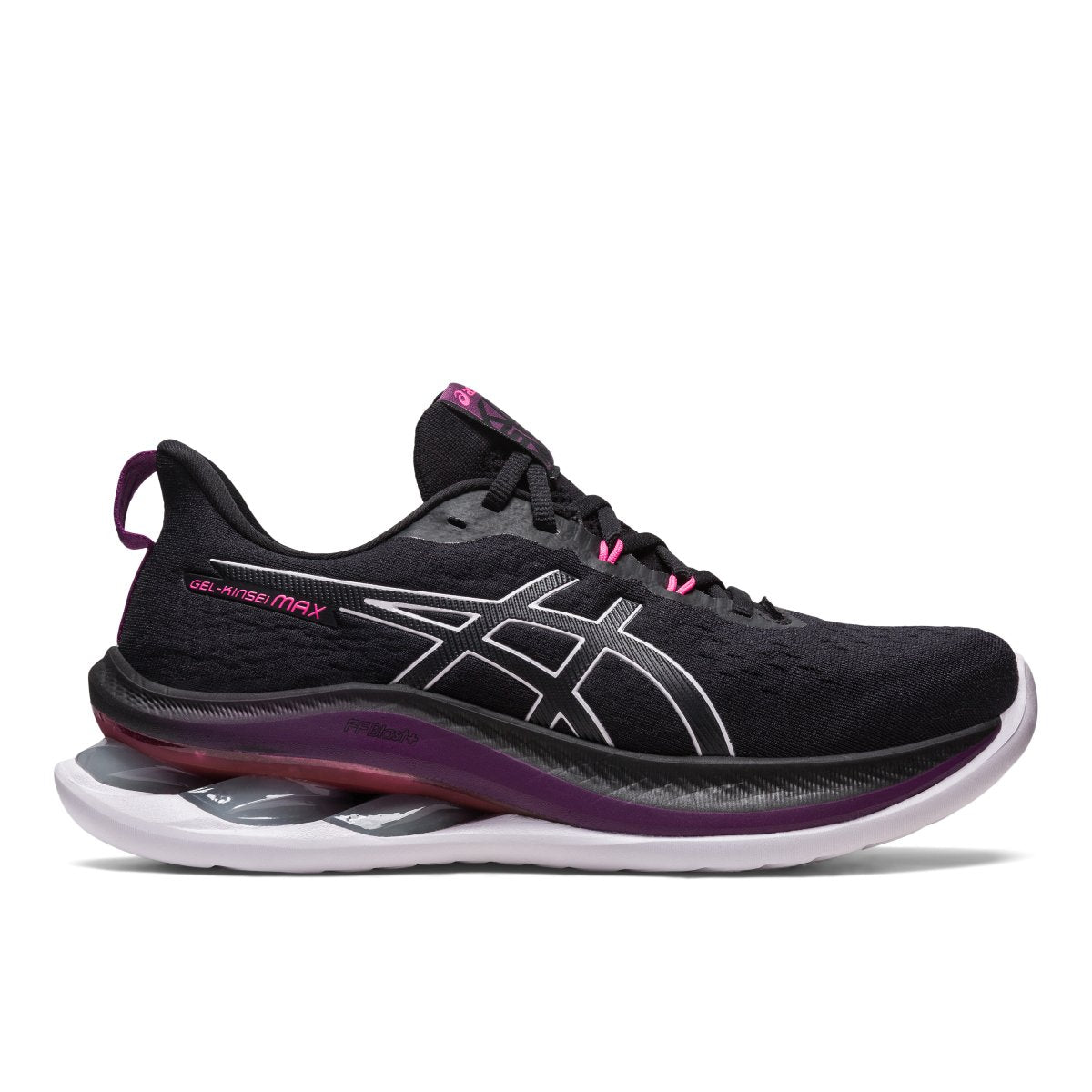 Asics Gel Kinsei Max Women Black Lilac Hint   