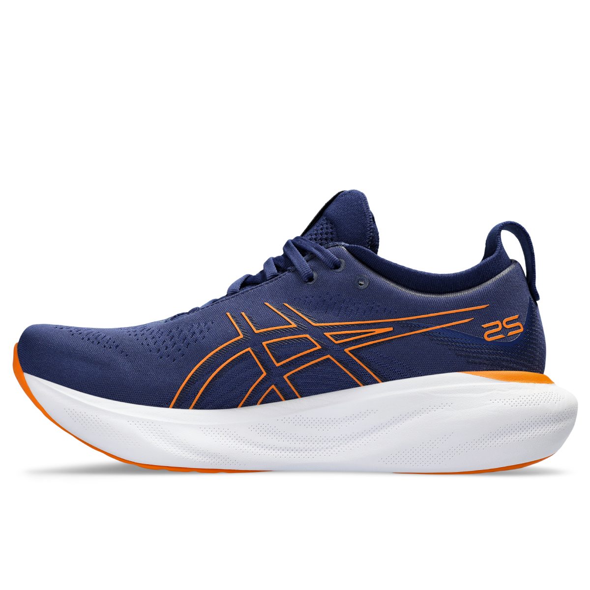 Asics Gel Nimbus 25 Men Deep Ocean Bright Orange   '  25 