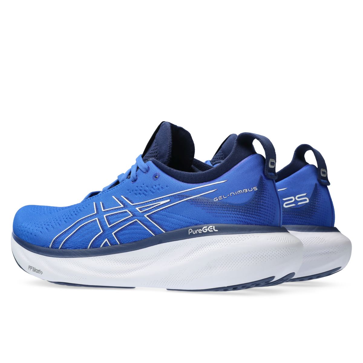 Asics Gel Nimbus 25 Men Illusion Blue Silver   '  25 