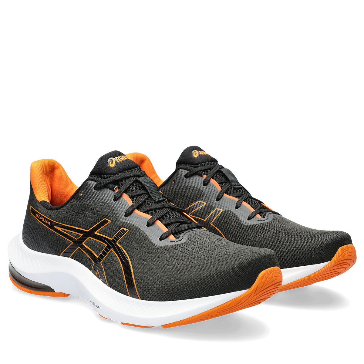 Asics Gel Pulse 14 Men Grey Bright Orange   '  