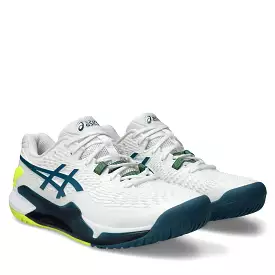 Asics Gel Resolution 9 Men White Restful Teal   