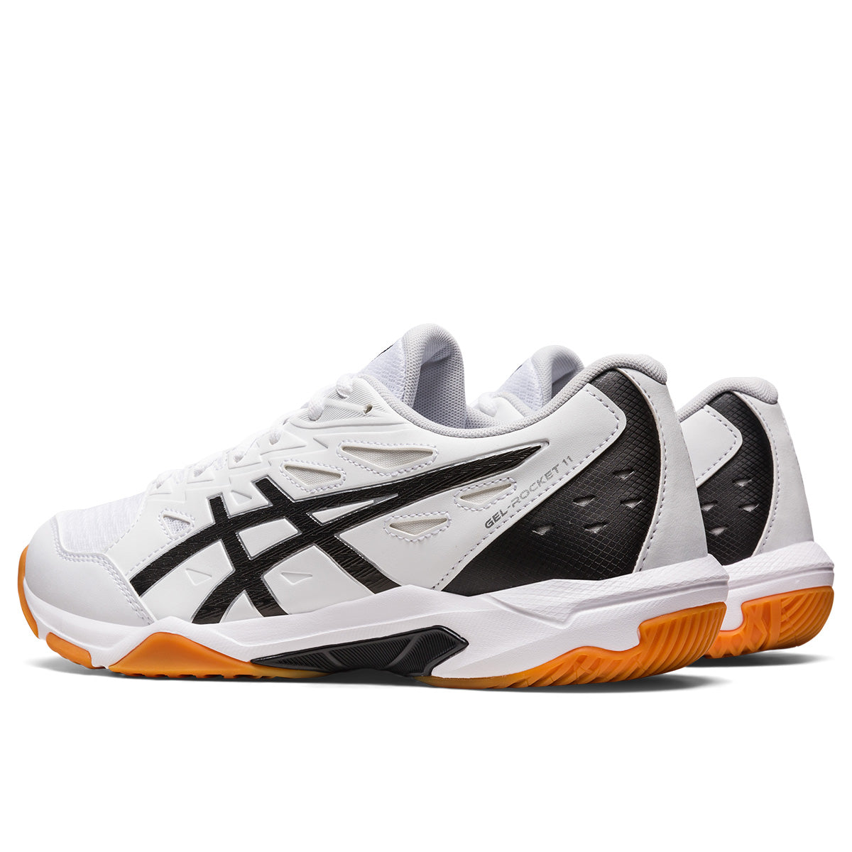 Asics Gel Rocket 11 Men White Silver    '  11 