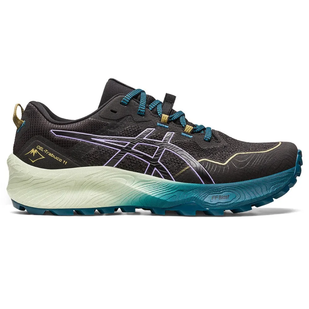 Asics GEL-Trabuco 11 Negro Lila Amarillo