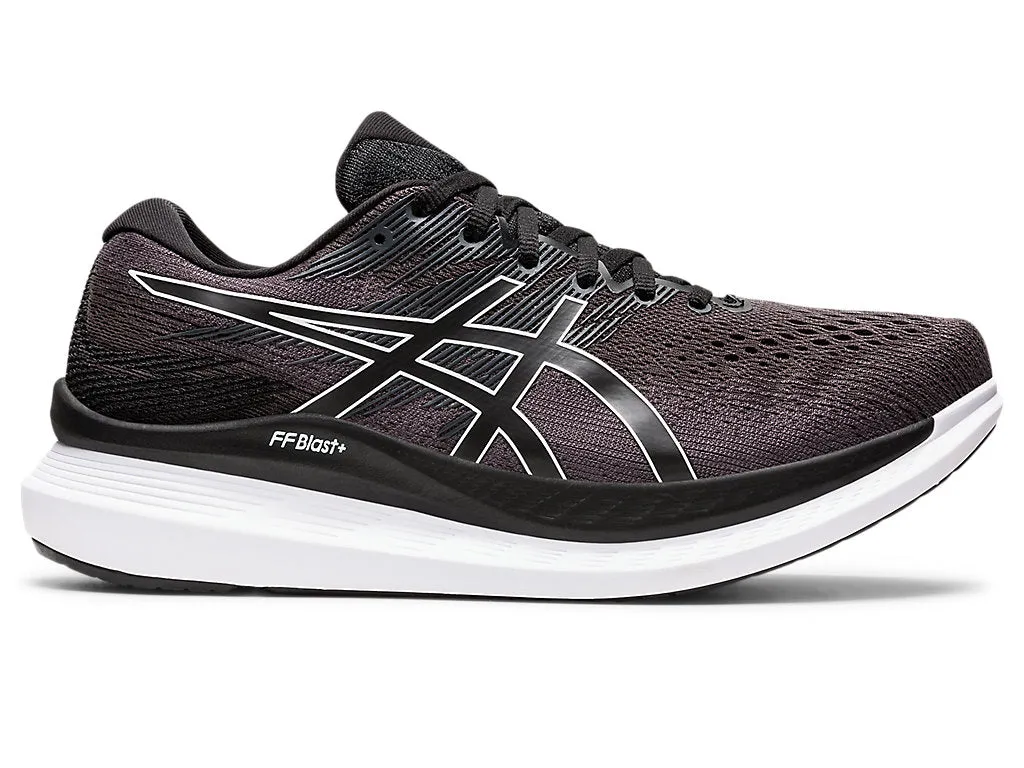 Asics Glideride 3 (2E Width) - Black/White (Mens)