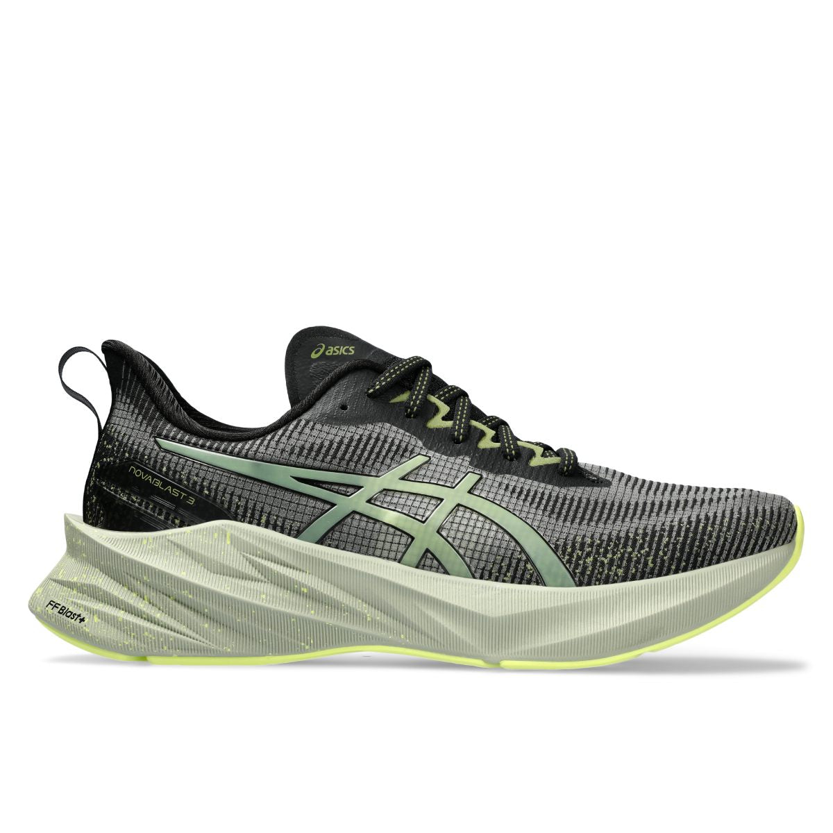 Asics Novablast 3 Le Men Black Glow Yellow     