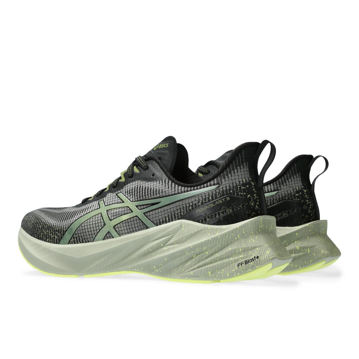 Asics Novablast 3 Le Men Black Glow Yellow     