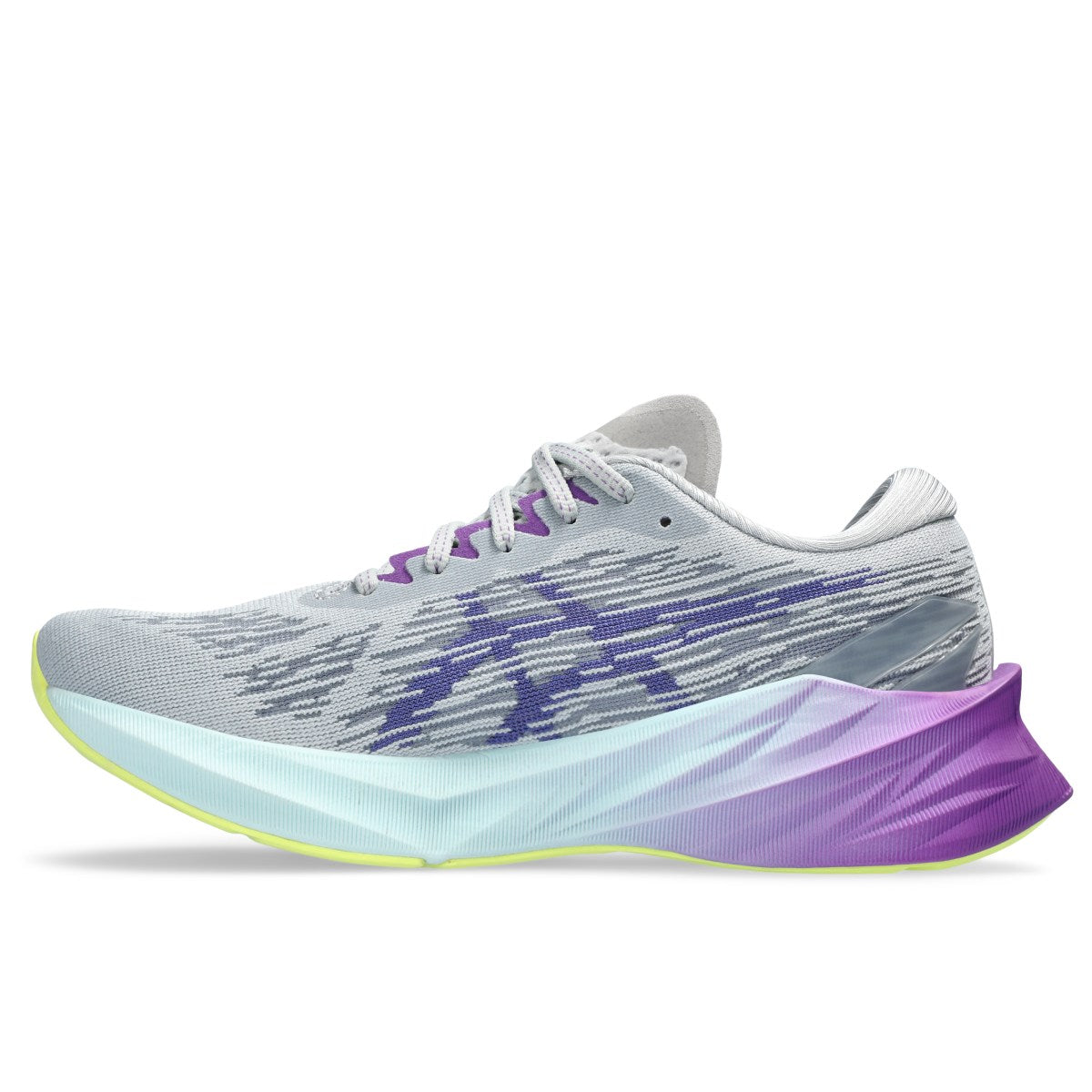 Asics Novablast 3 Women Piedmont Grey Blue Violet     