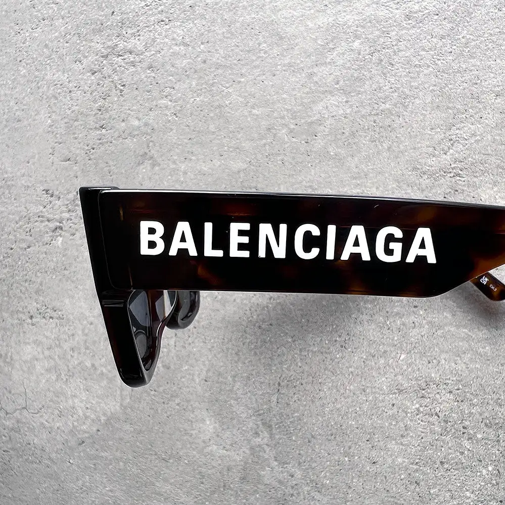 Balenciaga BB0262SA Logo Arm, Havana