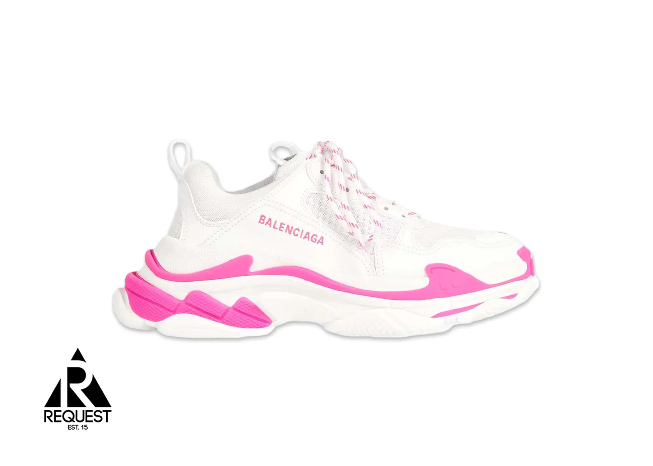 Balenciaga Triple S Pink White