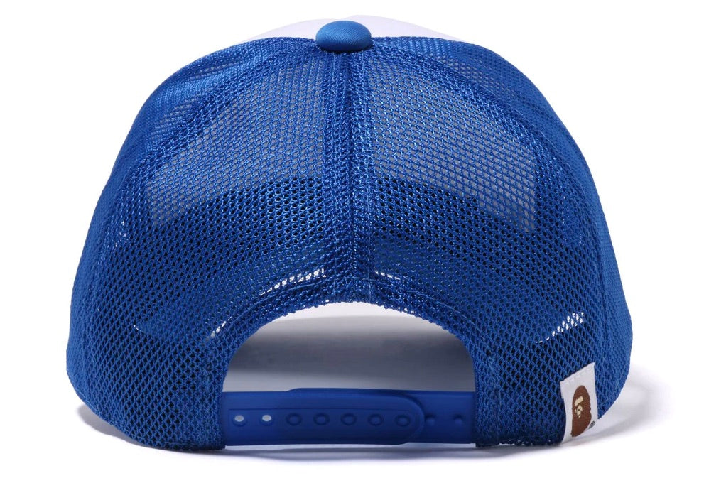 BAPE COLOR CAMO COLLEGE MESH CAP BLUE