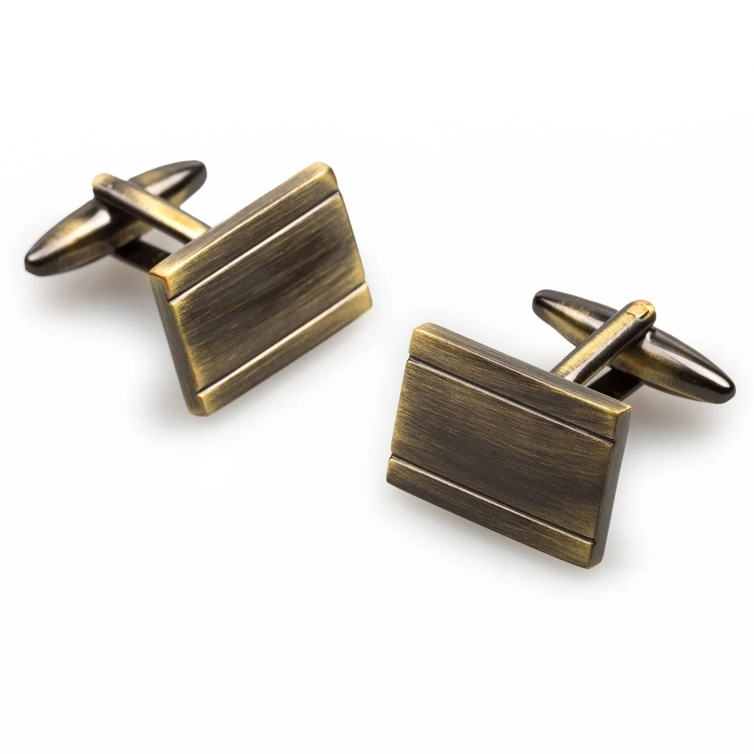 Bateman Antique Brass Cufflinks