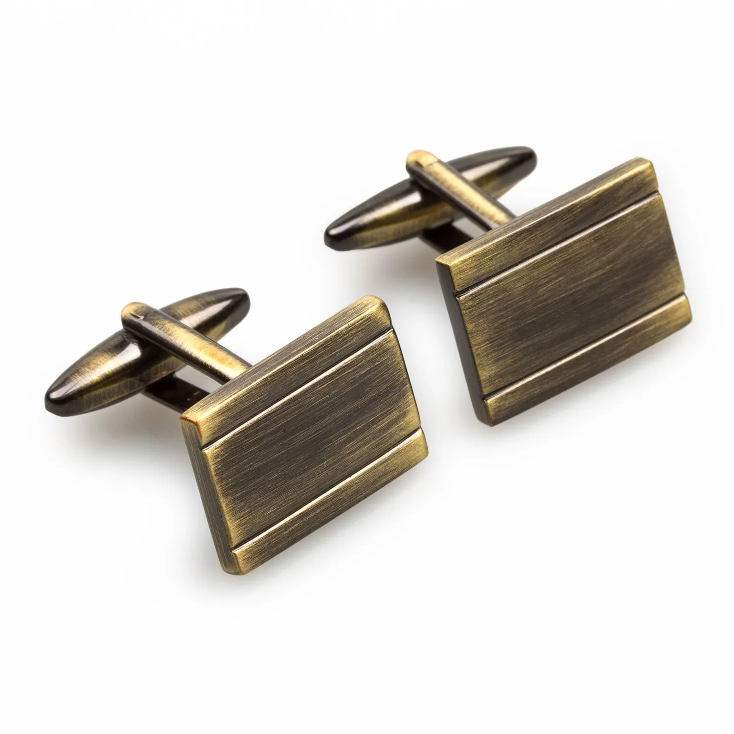 Bateman Antique Brass Cufflinks