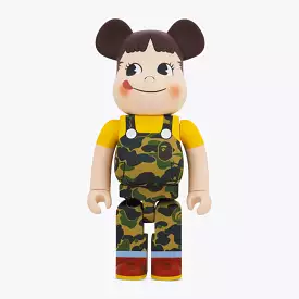 Be@rbrick Bape x Pekochan Green - 1000%