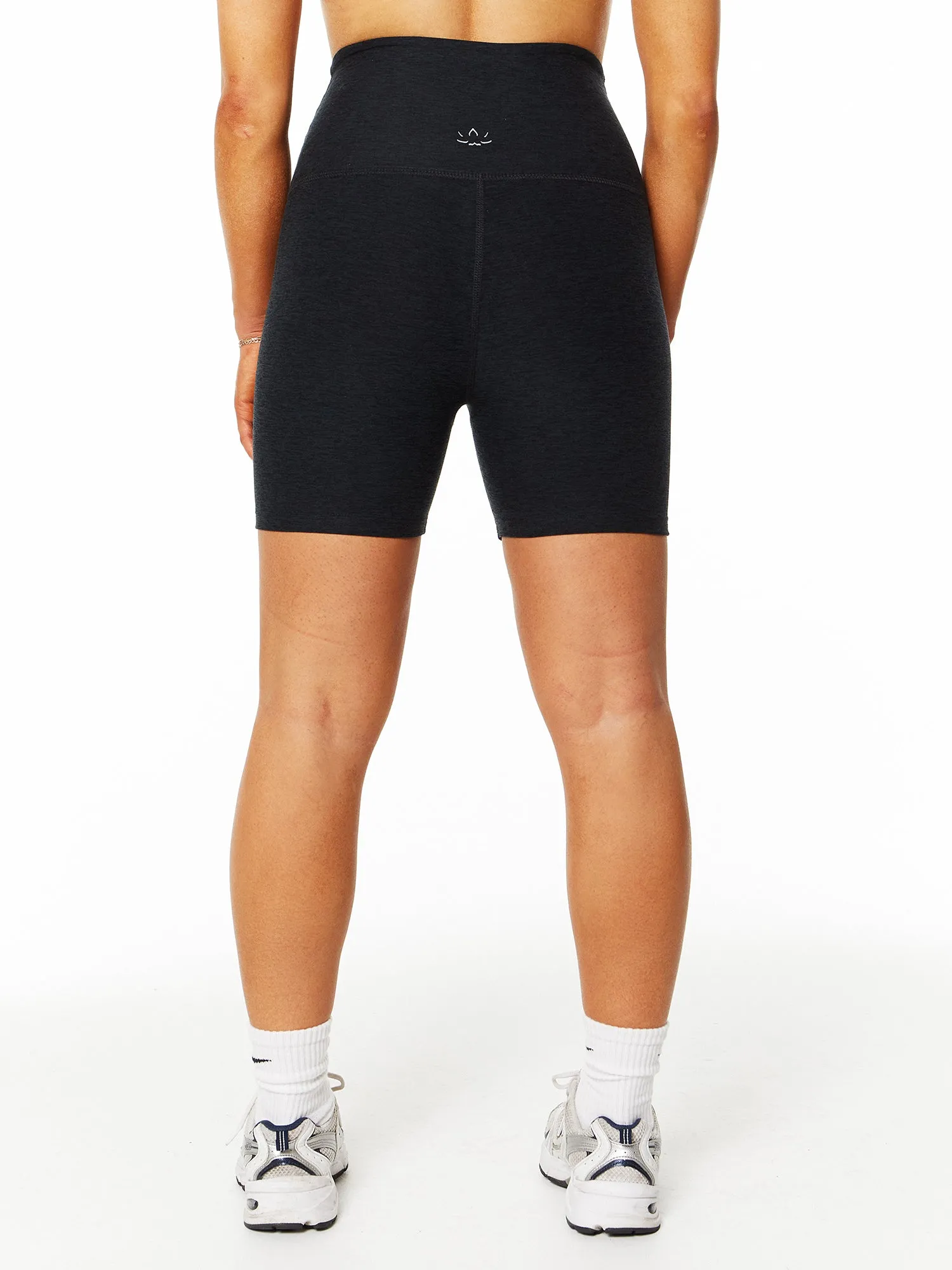 Beyond Yoga | Spacedye Keep Pace Biker Short | Darkest Night