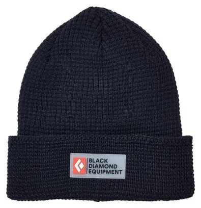 Black Diamond Double Waffle Dark Blue Beanie