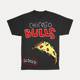 BULLS PUFF TEE BLACK