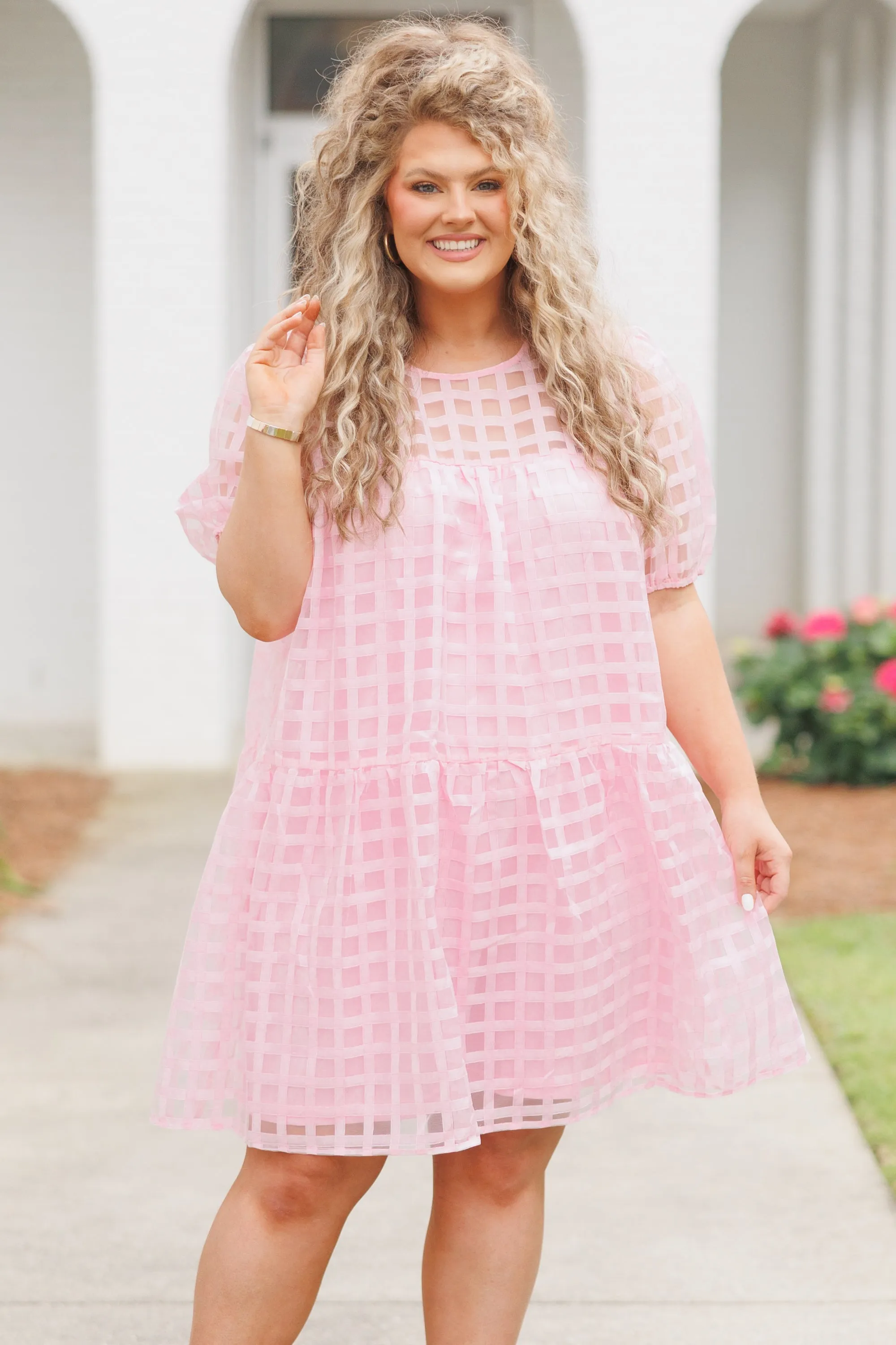 Carefree Love Dress, Pink