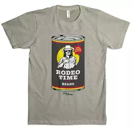 'Dale Brisby' Rodeo Time Beans Tee - Grey