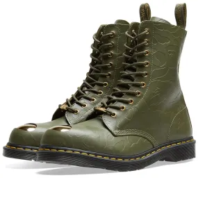 Dr. Martens x Bape 1490 BootKhaki Smooth Emboss