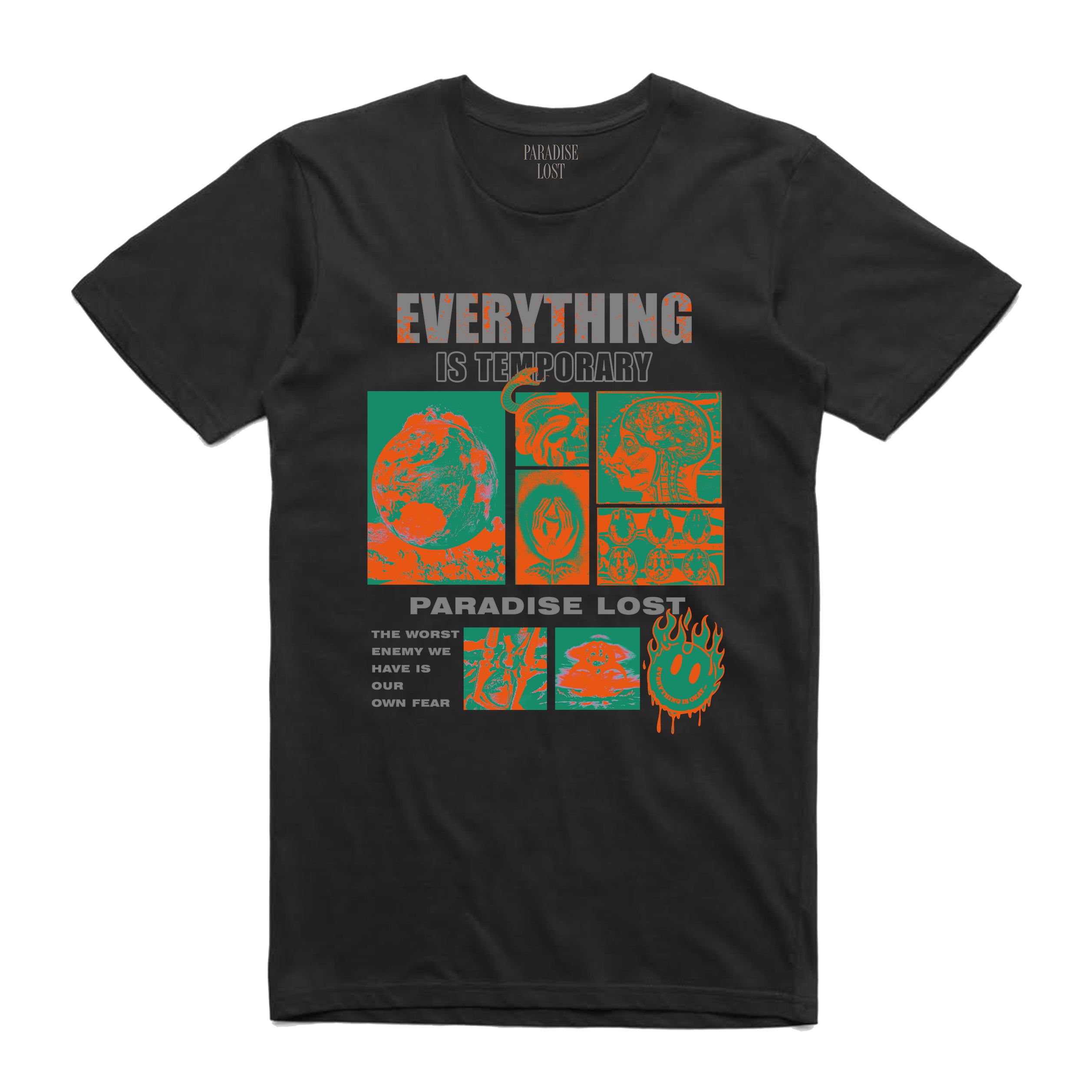 EVERYTHING TEMP TEE BLACK