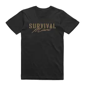 FORCED TEE BLACK