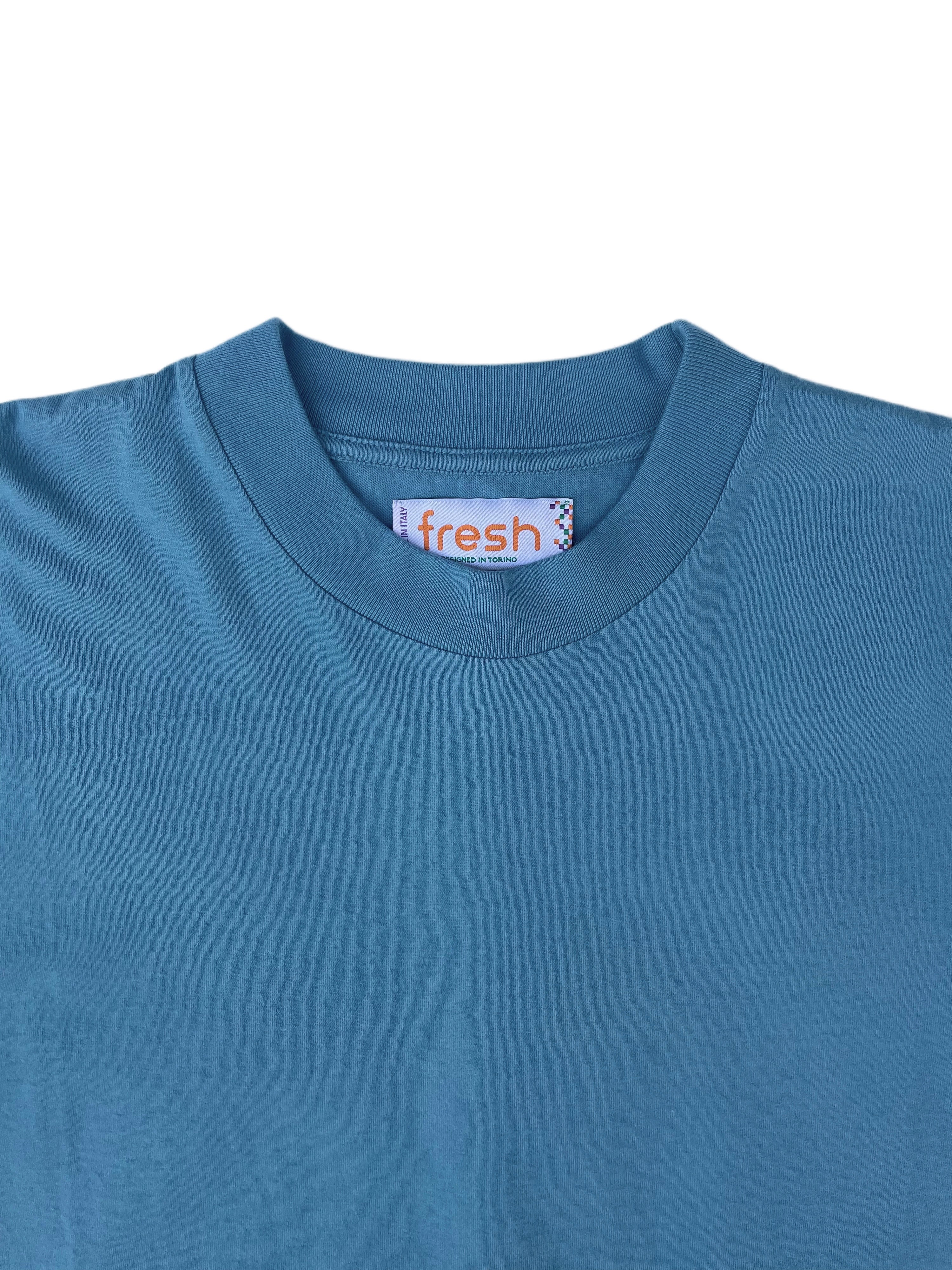 FRESH Max Cotton Tee in Light Blue