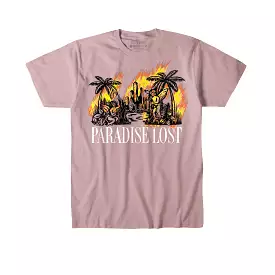 GOLDEN HAPPINESS TEE DARK PINK