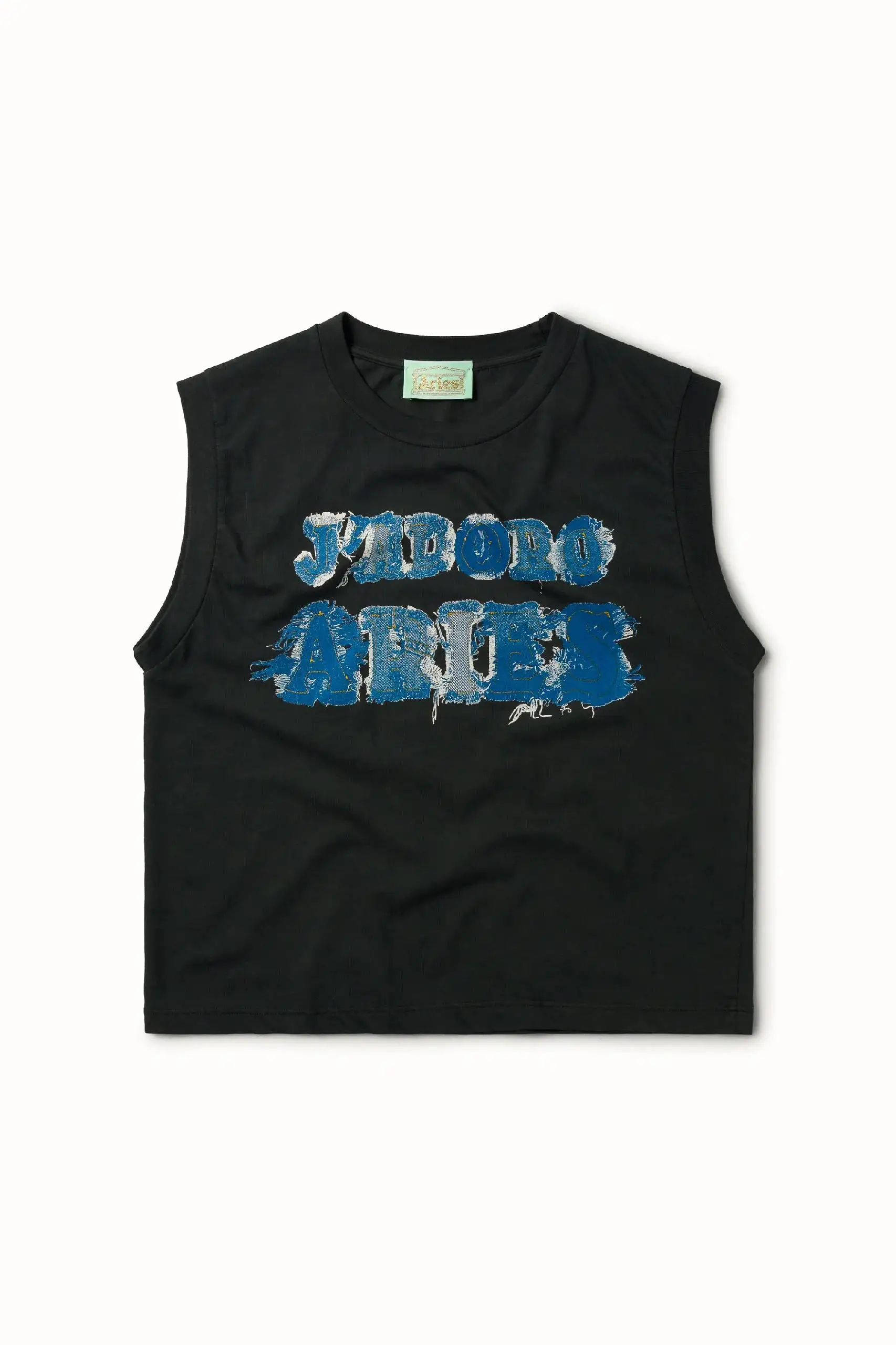 J'Adoro Aries Shrunken Vest | Ink