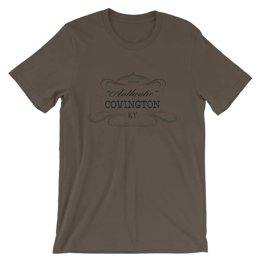 Kentucky - Covington KY - Short-Sleeve Unisex T-Shirt - Authentic