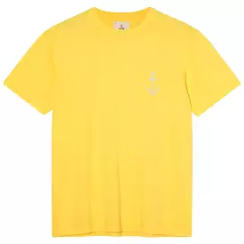 LA PAZ  Dantas Logo T-Shirt Yellow Ecru