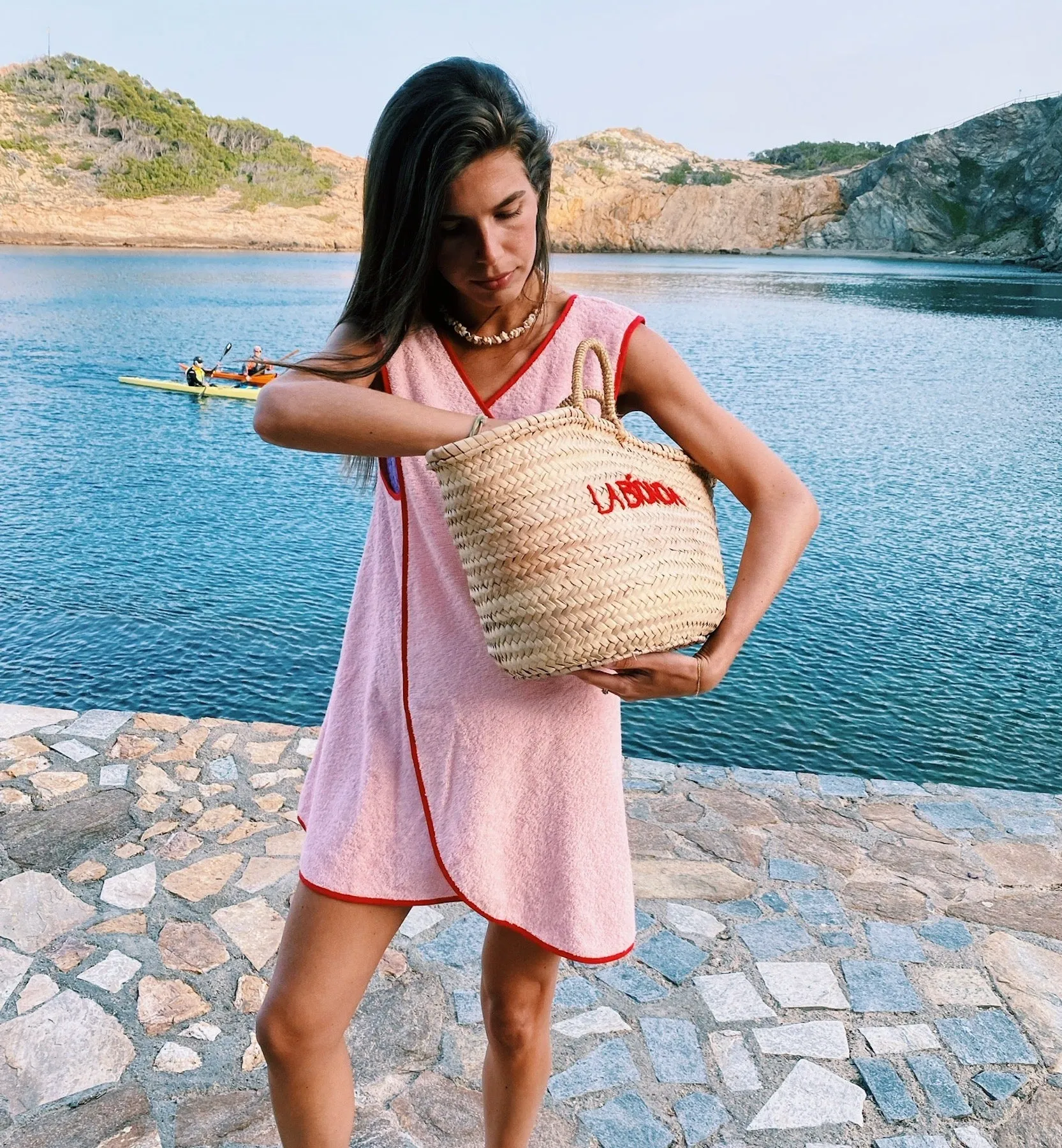 La Veste Pink Towel Dress