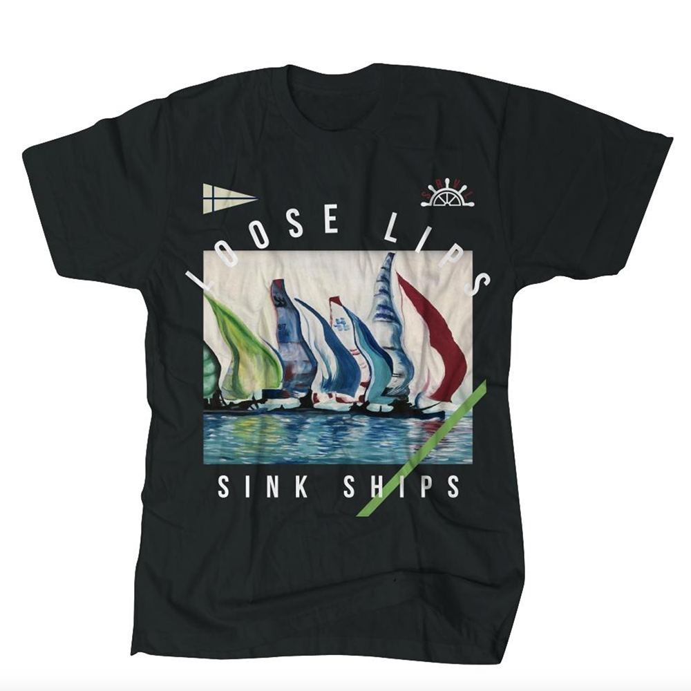 LOOSE LIPS SINK SHIPS TEE