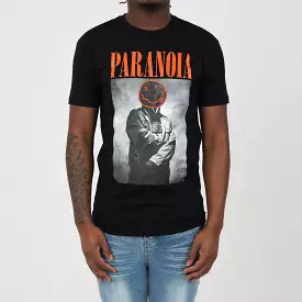 PARANOIA TEE BLK/ORG