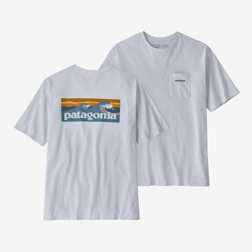 PATAGONIA Men's Boardshort Logo Pocket Responsibili-Tee® White