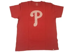 Philadelphia Phillies 47 Brand Rescue Red Soft Cotton Scrum T-Shirt