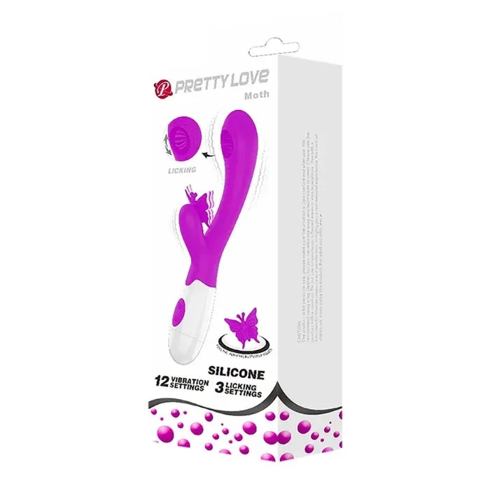 PRETTY LOVE MOTH CLITORAL & G-SPOT VIBRATOR