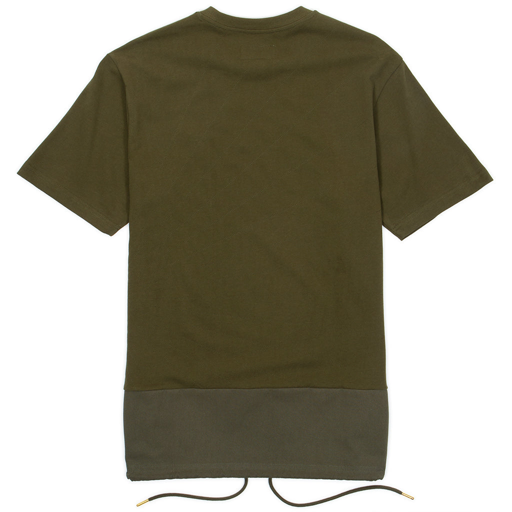 PROHIBITION BRUSHED COTTON TEE OLIVE