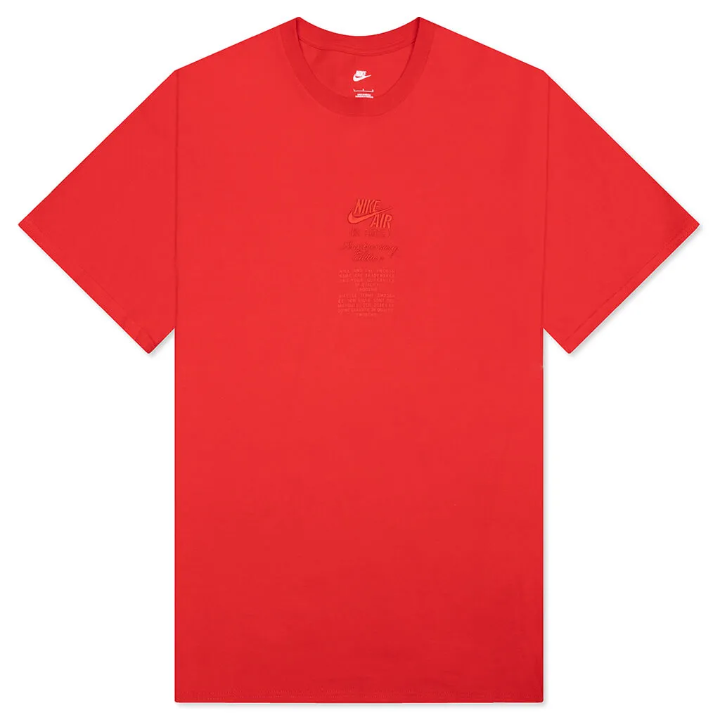 Sportswear AF1 40th Anniversary Tee - University Red