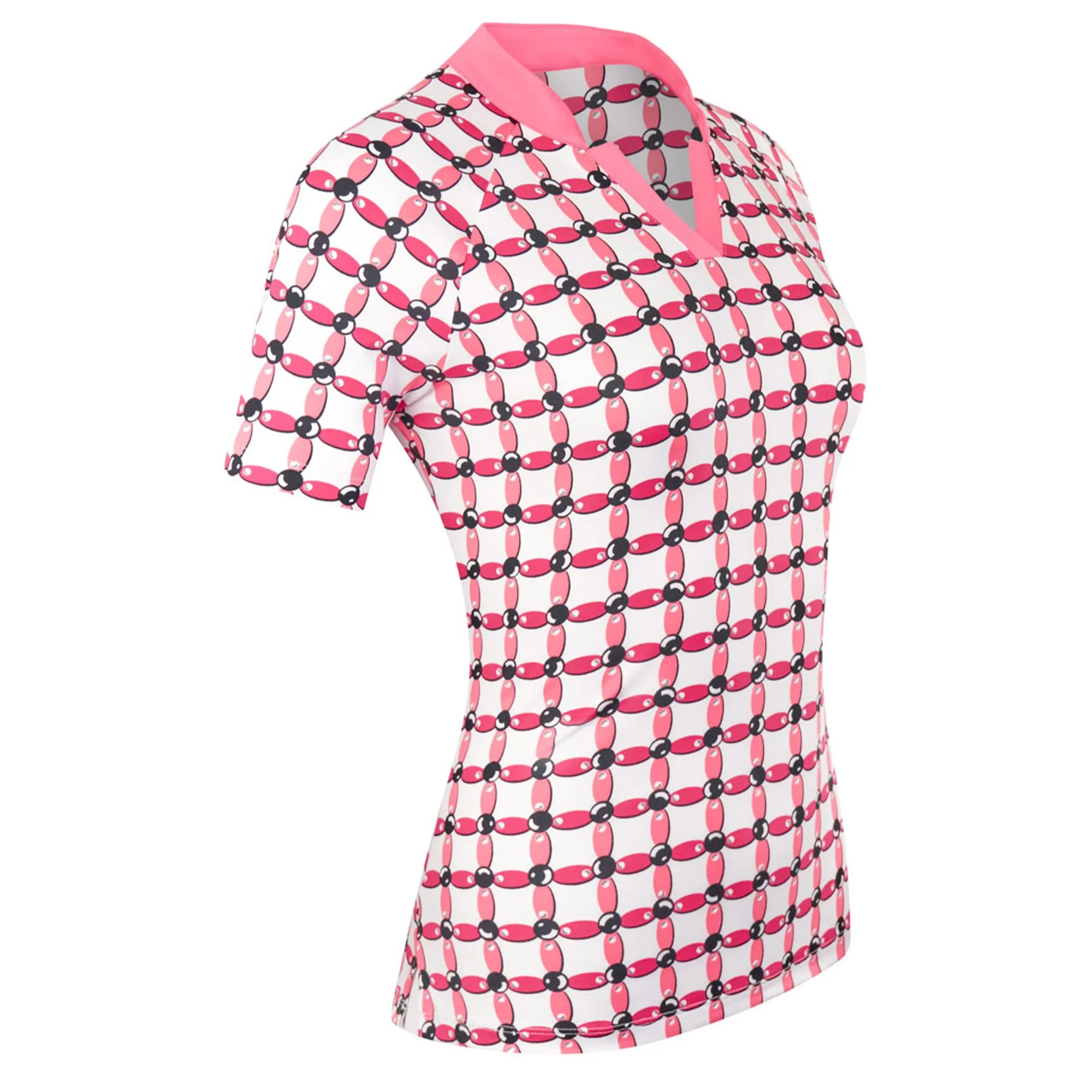 Tail Boone Ladies Golf Polo Shirt Clover